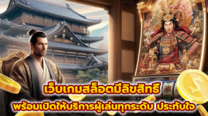 เว็บเกมสล็อตมีลิขสิทธิ์